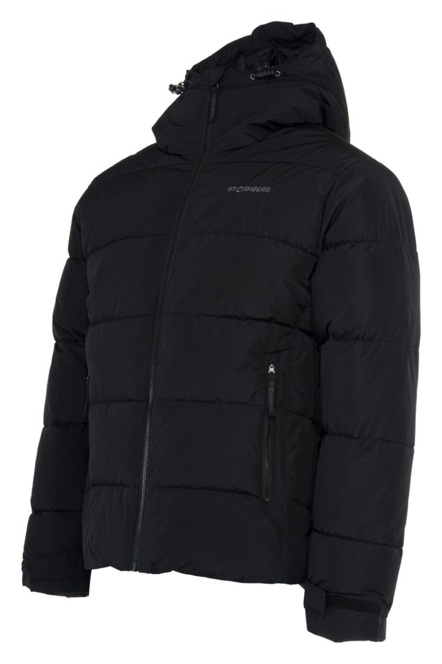 Vinterberg vattert jakke Jet Black - 1