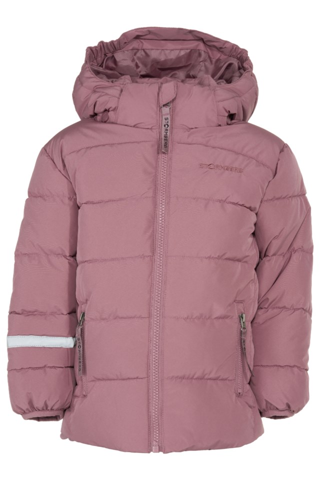 Vinterberg vattert jakke barn 1-7 Wistful Mauve - 1