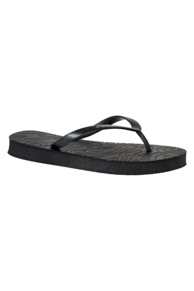 Gullholmen flip-flops Jet Black - 1