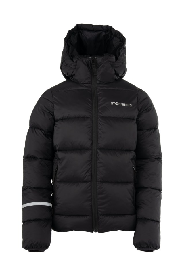 Frostli vattert jakke barn 8-14 Black Barn - 1