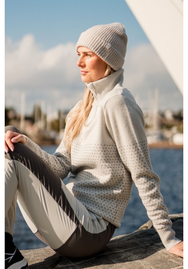 stormberg Vaberg Half Zip ullgenser dame