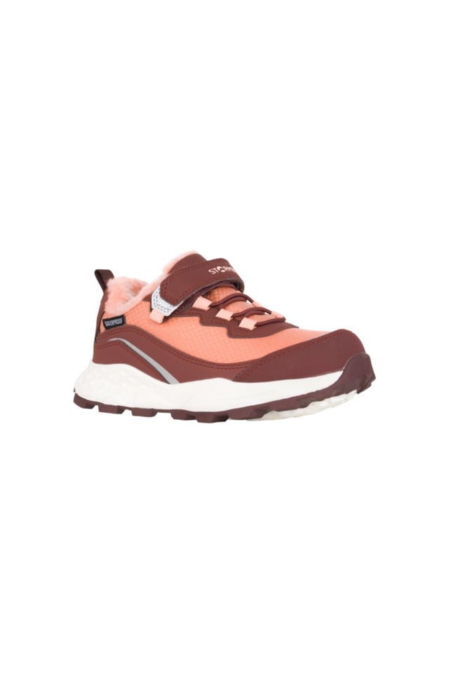 Vinterfjord ullfôret vanntett vintersko Red|Orange Barn - 1