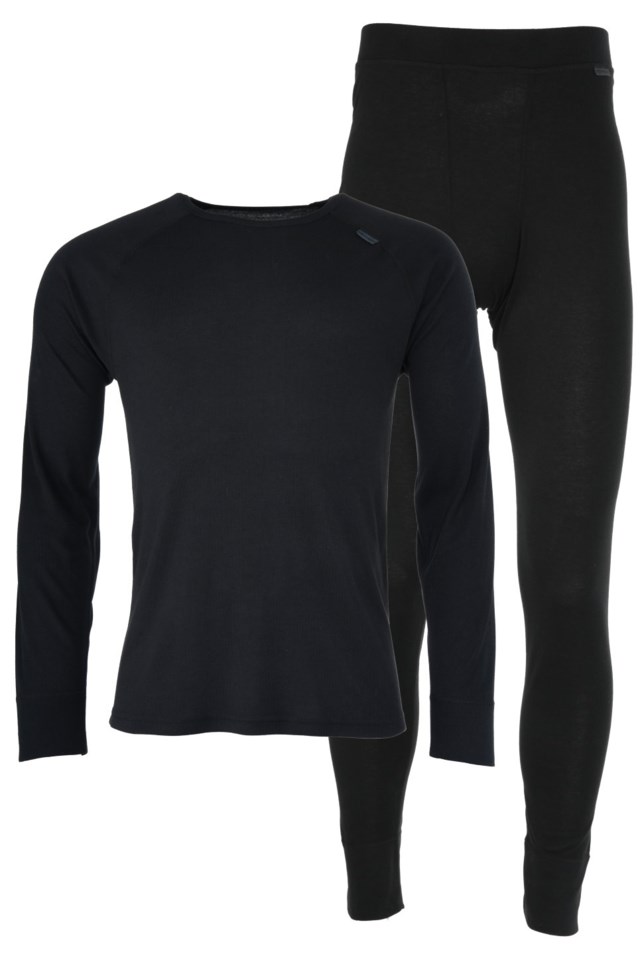 Skogsti superundertøysett Black Herre - 1