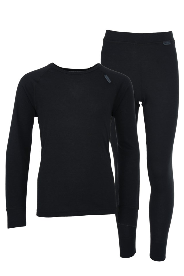 Skogsti superundertøysett barn 8-14 Black Barn - 1