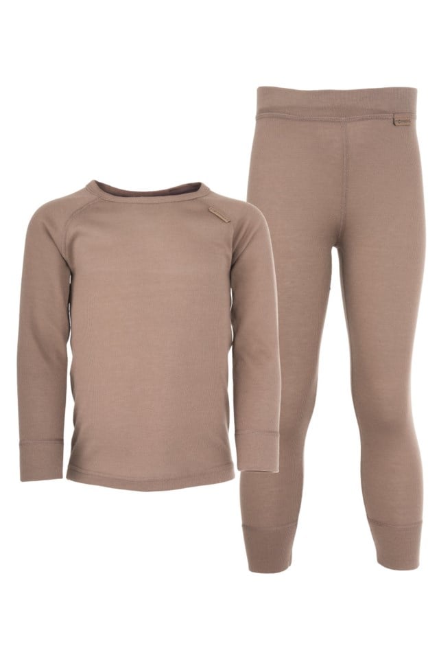 Skogsti superundertøysett barn 1-7 Brown Barn - 1