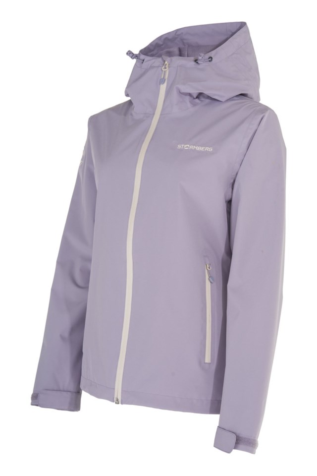 Skomvær skalljakke Lavender Gray - 1