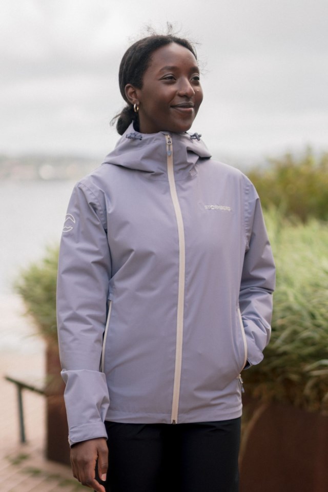 Skomvær skalljakke Purple Dame - 1