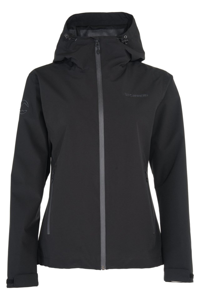 Skomvær skalljakke Black Dame - 1