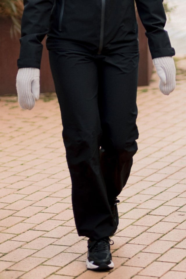 Skomvær fôret skallbukse Black Dame - 1