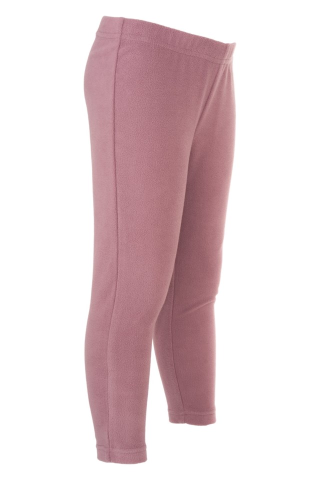 Bergen fleecelongs barn 1-7 Wistful Mauve - 1