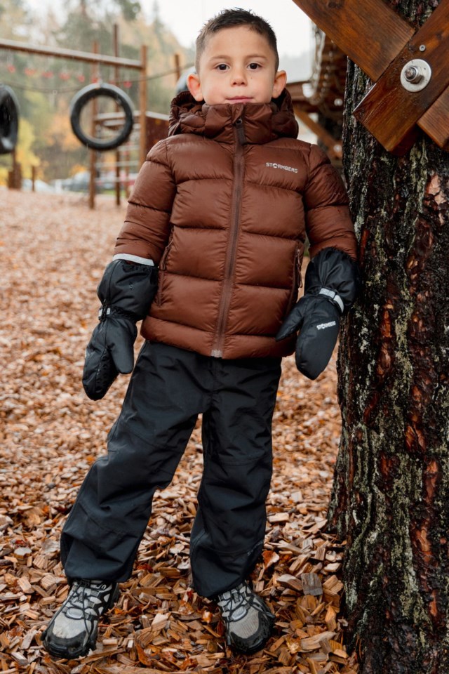 Nordkinn skallbukse barn 1-7 Black Barn - 1