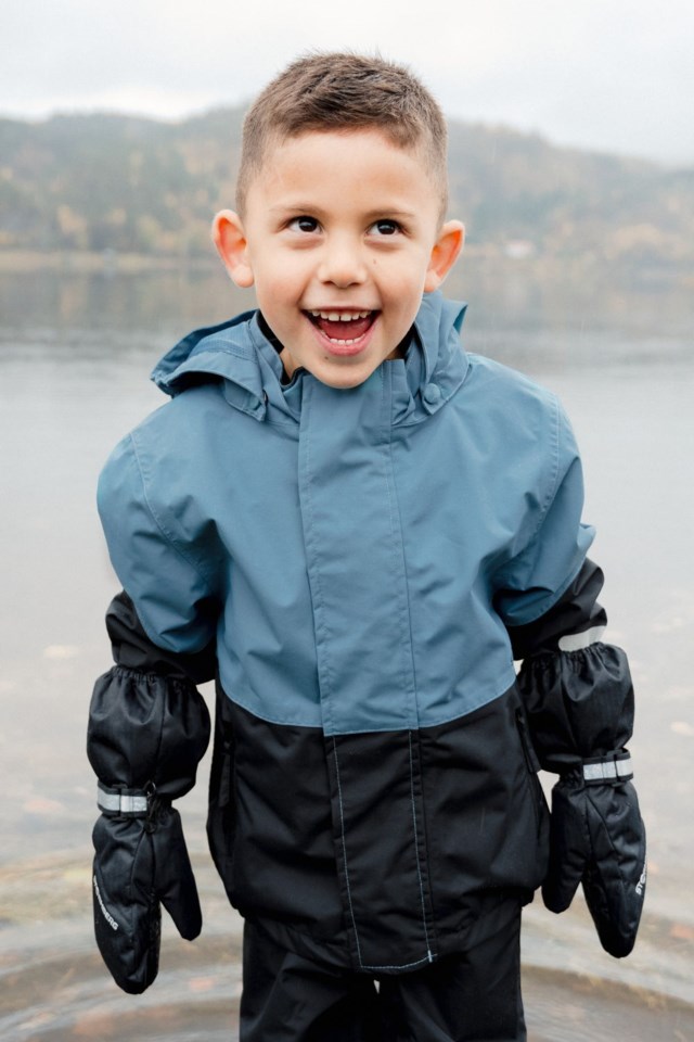 Nordkinn skalljakke barn 1-7 Black|Blue Barn - 1