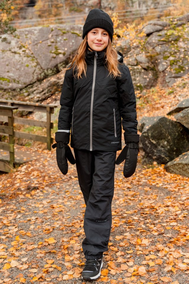 Nordkinn skallbukse barn 8-14 Black Barn - 1