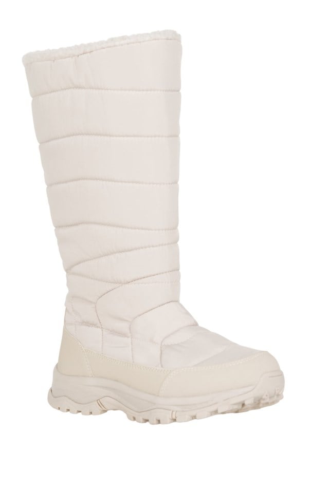 Grefsen vanntett høy vinterstøvel Beige Dame - 1