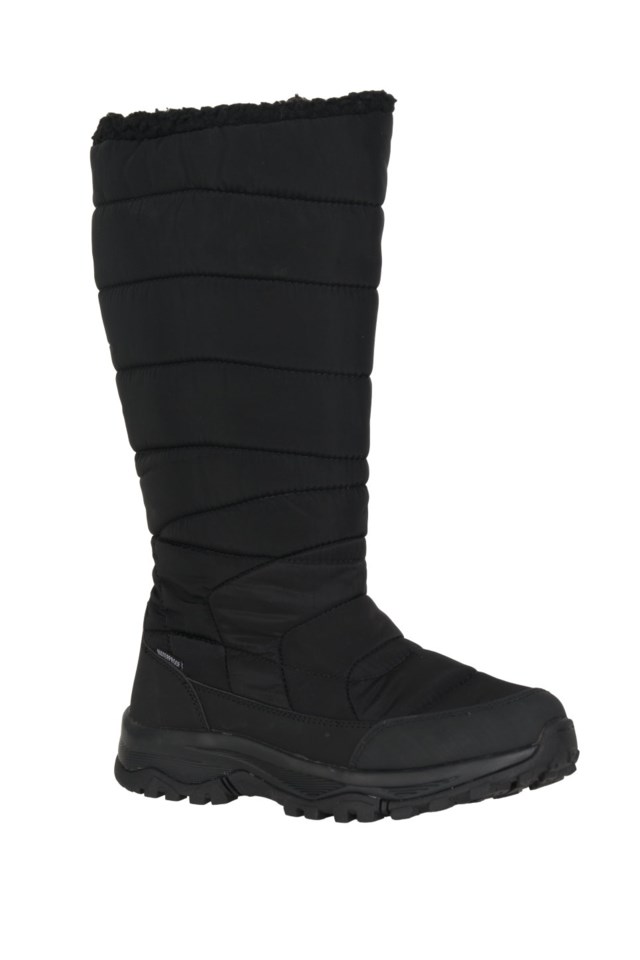 Grefsen vanntett høy vinterstøvel Black Dame - 1