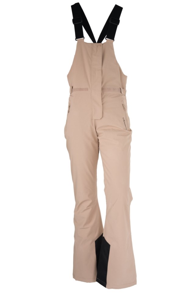 Trysil vattert salopette selebukse Brown Dame - 1