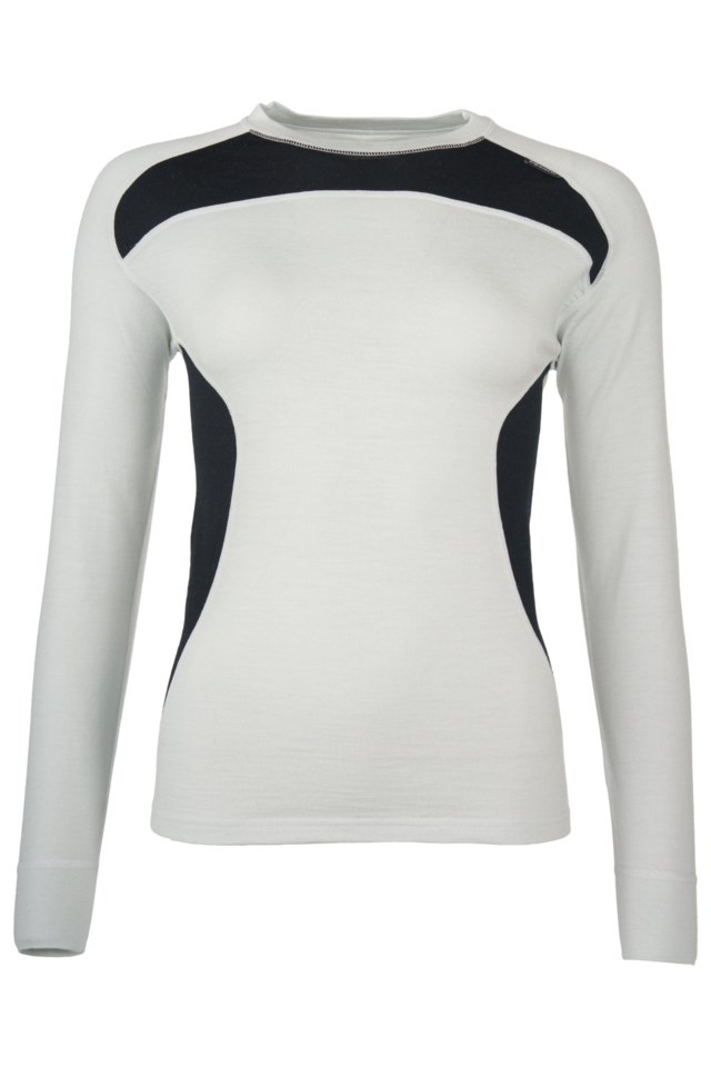 Polarfjell ulltrøye Black|Grey Dame - 1