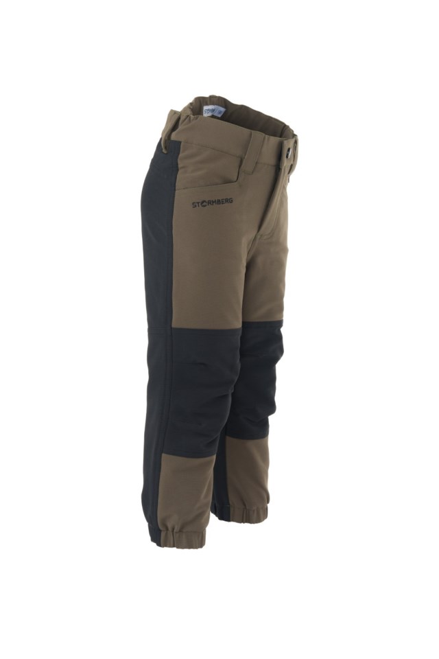 Fjellfonna fôret turbukse barn 1-7 Black|Green Barn - 1