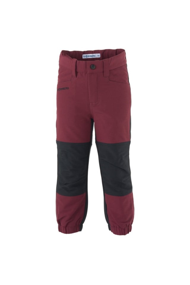 Fjellfonna fôret turbukse barn 1-7 Black|Red Barn - 1