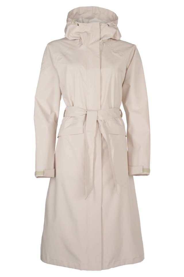Svolvær lang skallparkas Beige Dame - 1