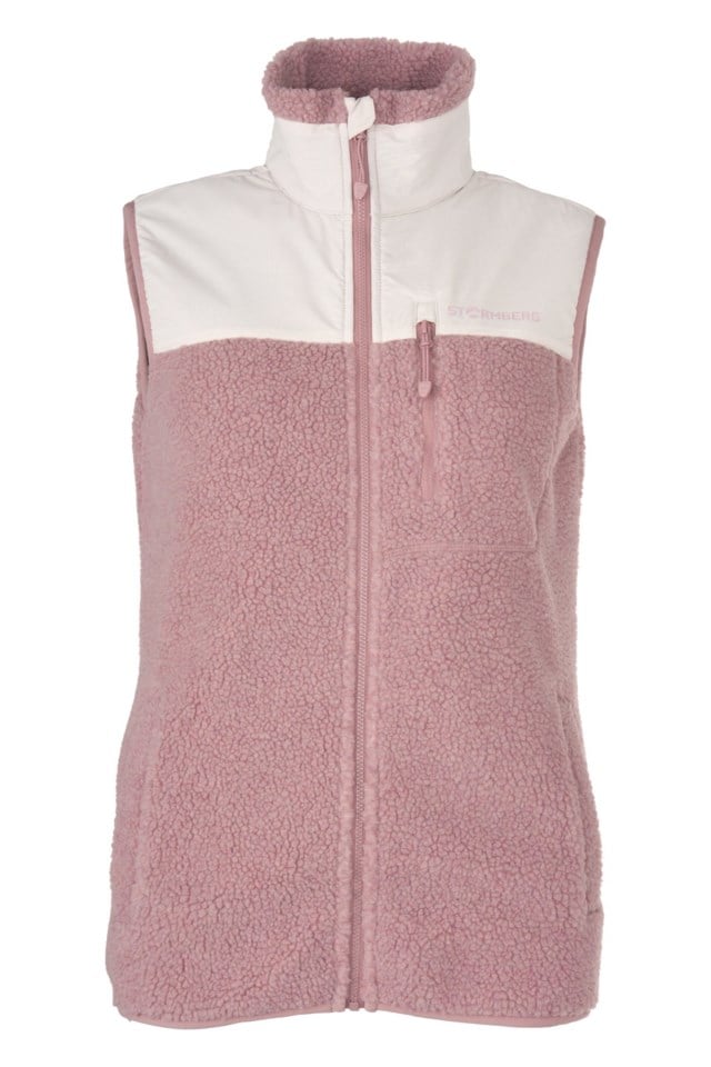 Åkrafjell sherpavest Pink Dame - 1