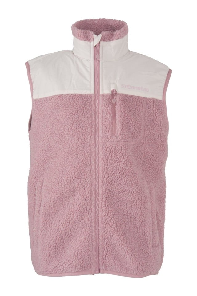 Åkrafjell sherpavest barn 8-14 Pink Barn - 1