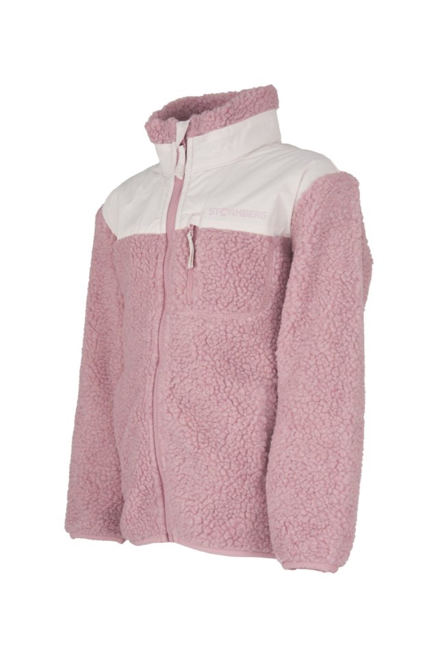 Åkrafjell sherpajakke barn 1-7 Pink Barn - 1