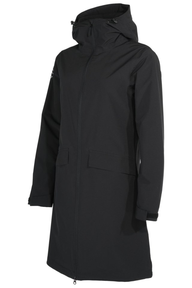 Vestfjorden vattert lettvekts skallparkas Black Dame - 1