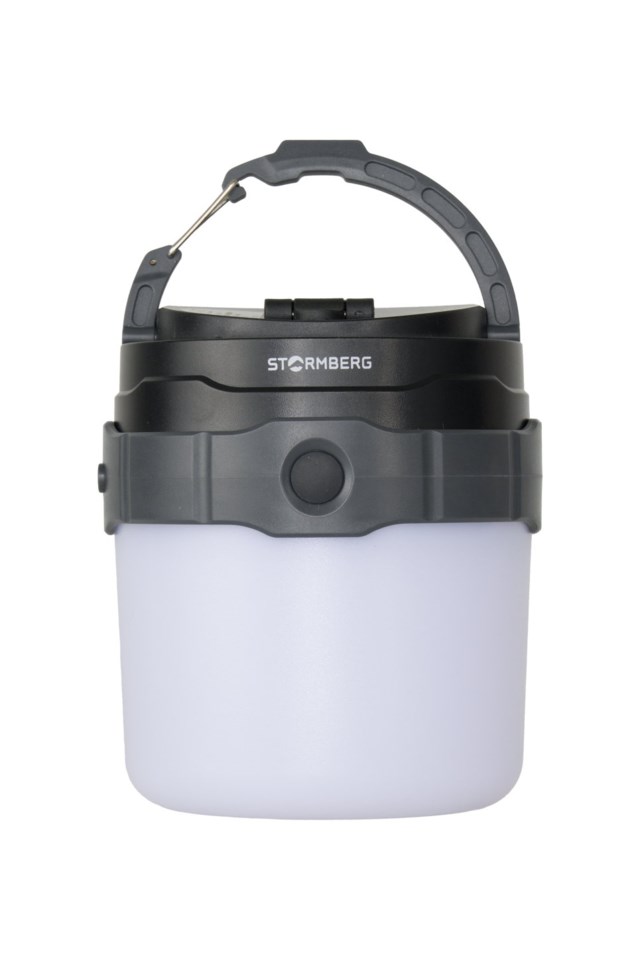 Nordskinn teltlykt og powerbank m/ solcellepanel Grey Utstyr - 1