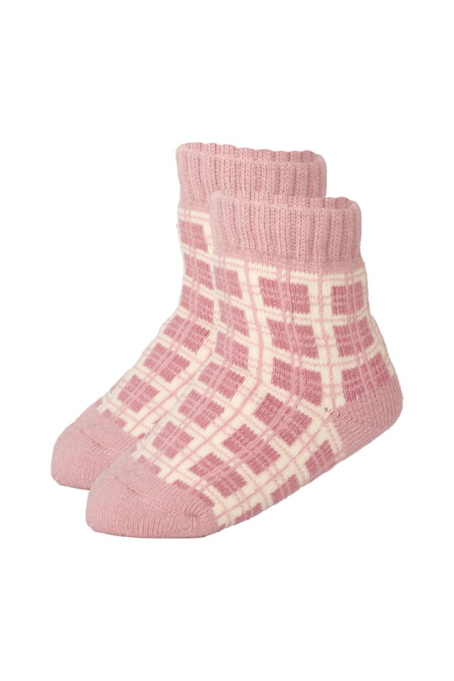 Polarlys Supersoft strikkesokker barn 1-7 Pink Barn - 1