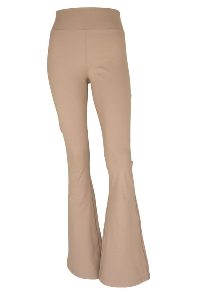 Svale tights med sleng Brown Dame - 1