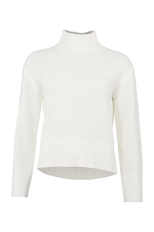 Himmeltinden polo strikkegenser White Dame - 1