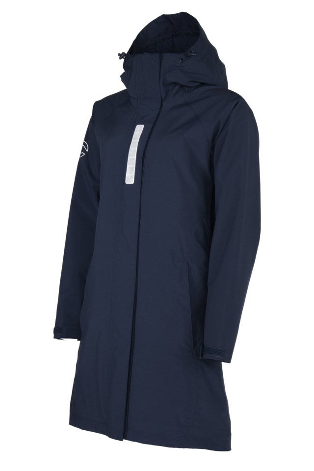 Kinn fôret skallparkas Blue Dame - 1