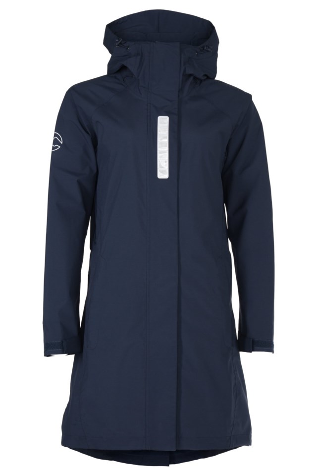 Kinn fôret skallparkas Blue Dame - 1