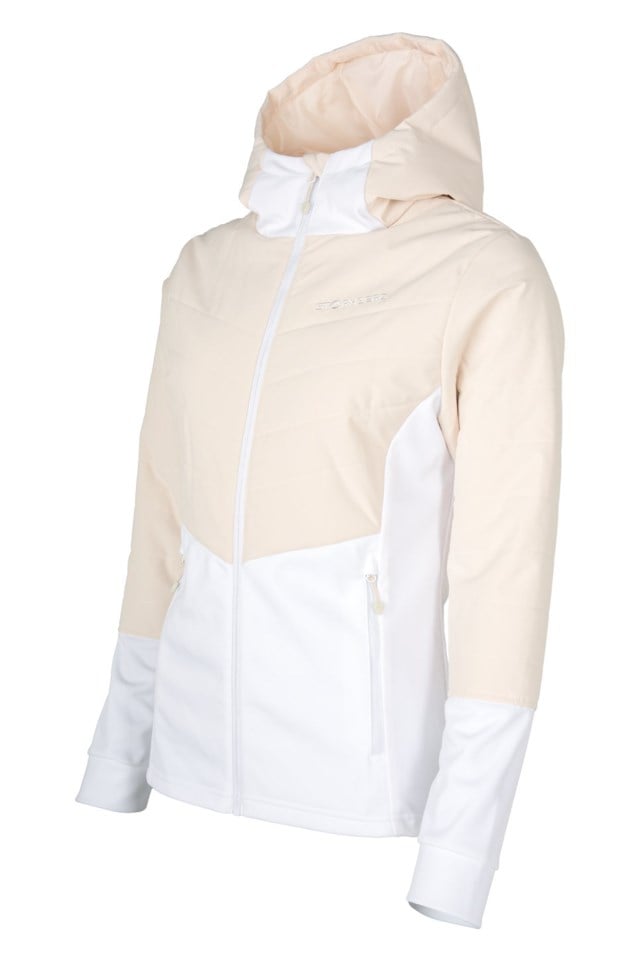 Hafjell hybrid softshelljakke White|Beige Dame - 1
