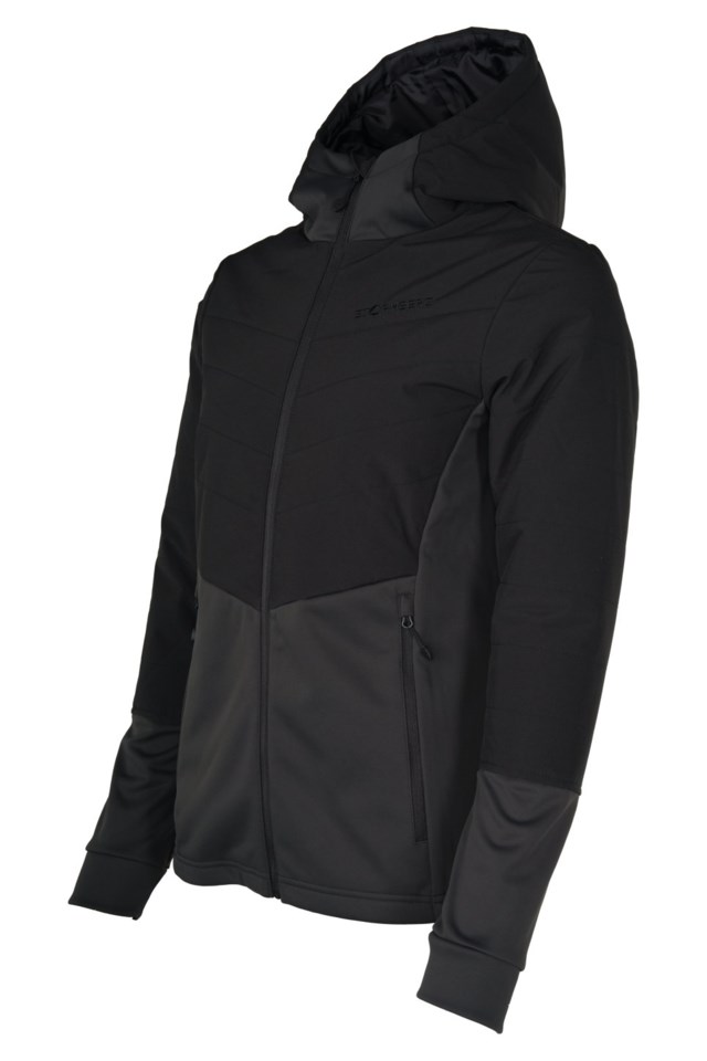 Hafjell hybrid softshelljakke Black Dame - 1