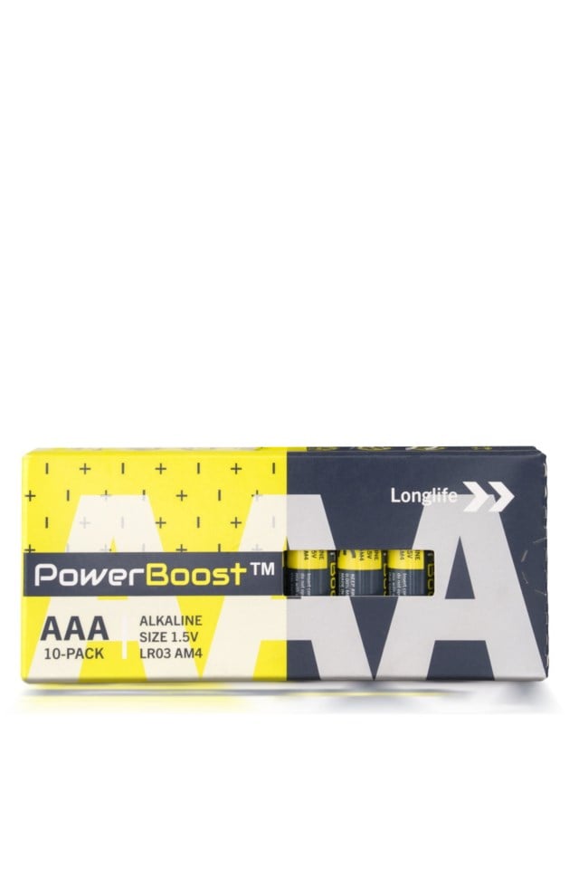 PowerBoost AAA batteri 10-pack Multicolor Utstyr - 1
