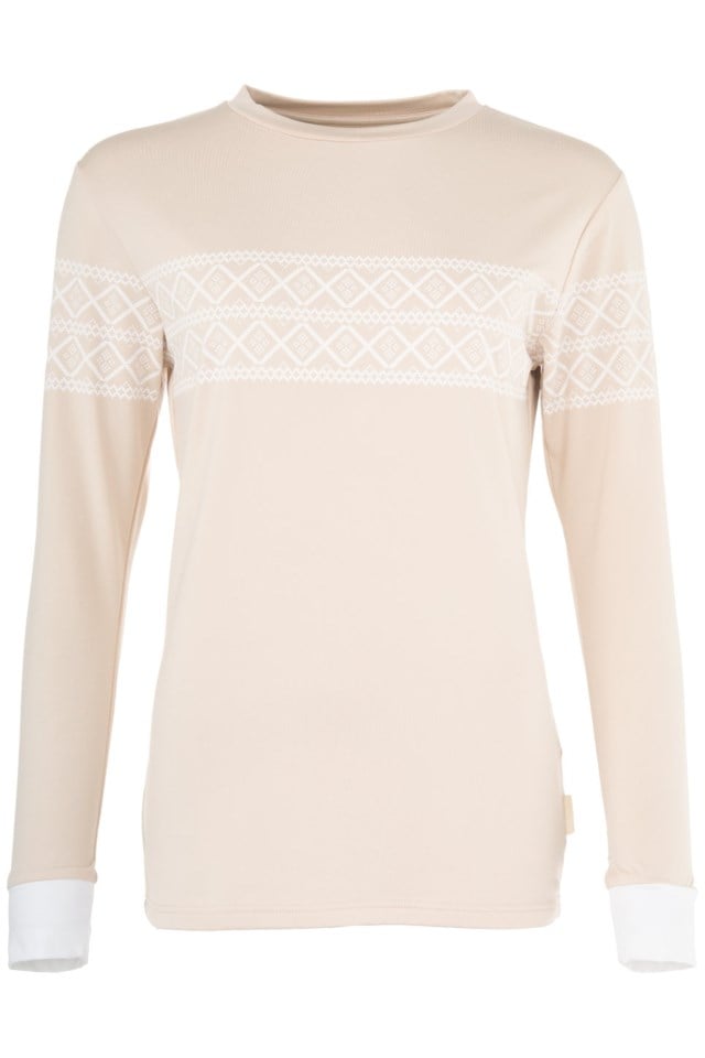 Hardanger supersoft trøye Beige Dame - 1