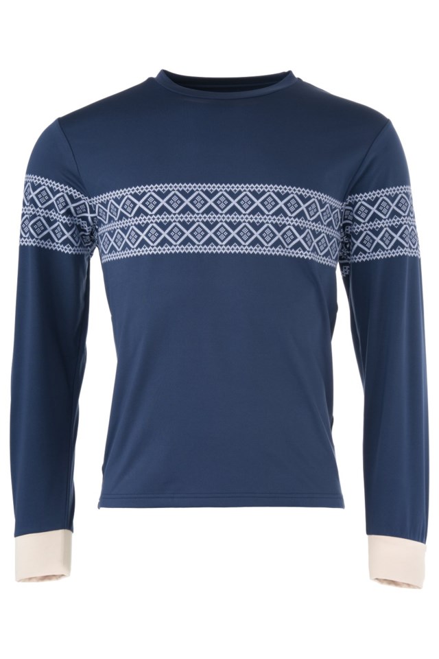 Hardanger supersoft trøye Blue Herre - 1