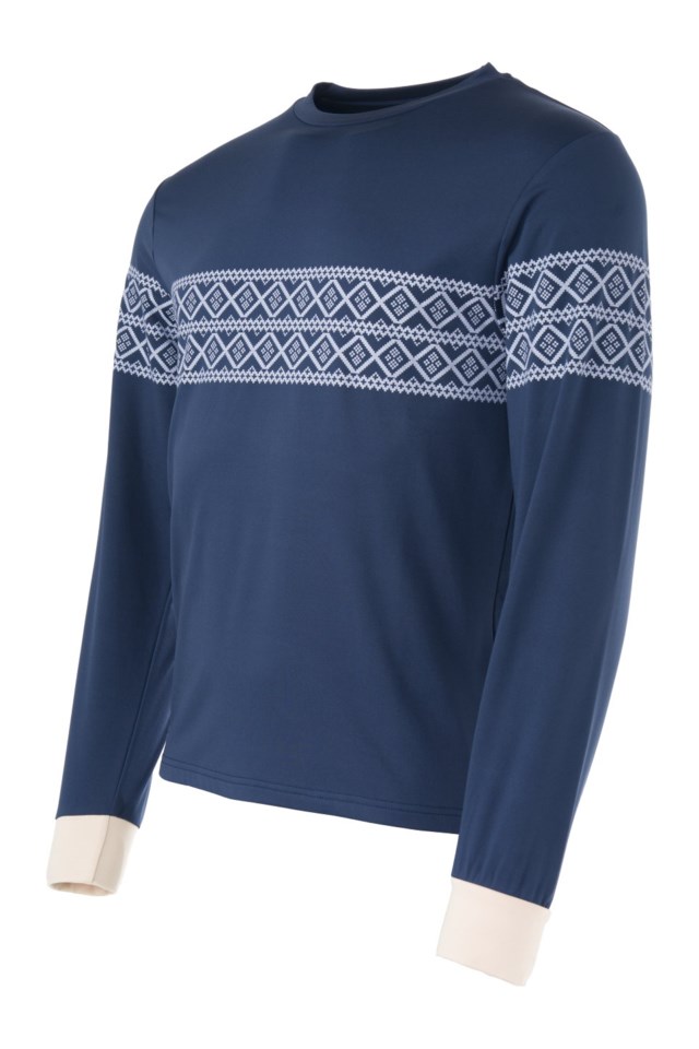 Hardanger supersoft trøye Blue Herre - 1