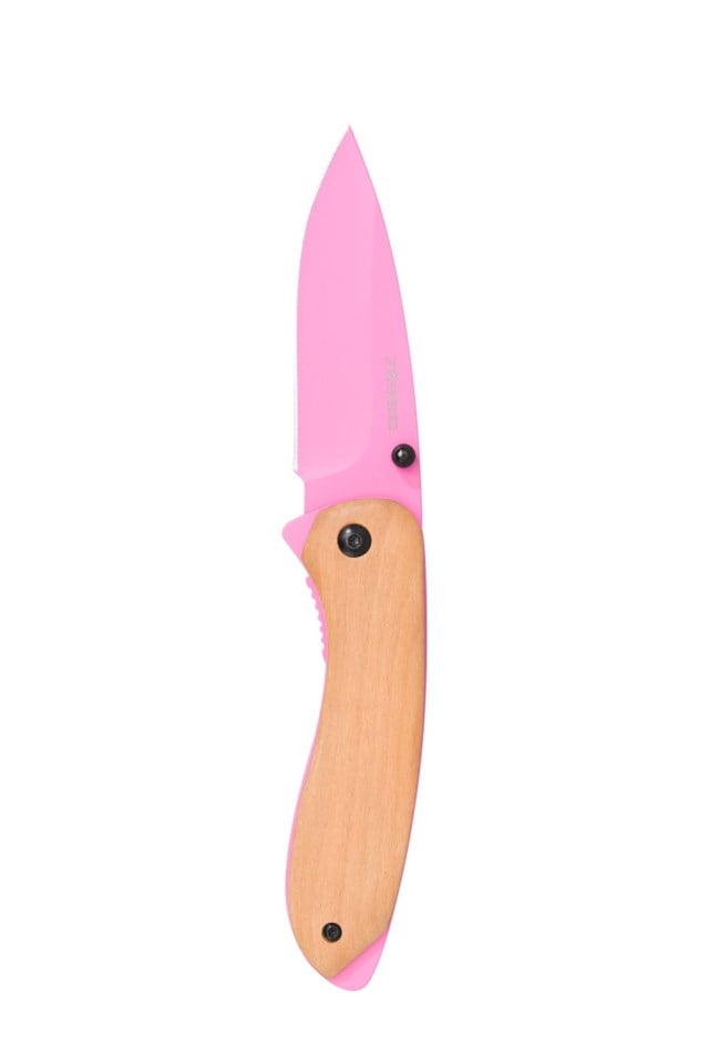 Bygland foldekniv 18cm Pink|Tre Utstyr - 1