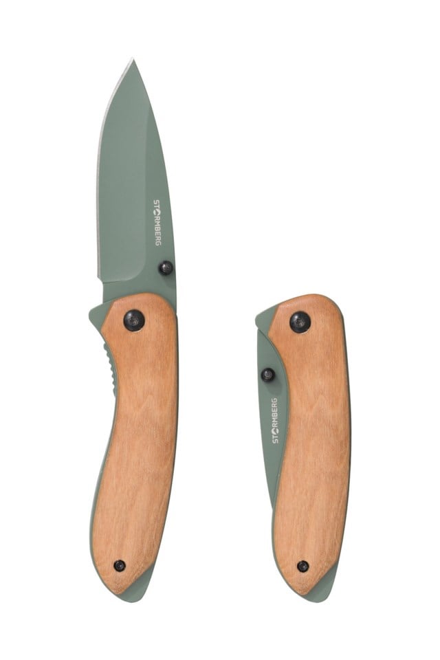 Bygland foldekniv 18cm Green Turutstyr - 1