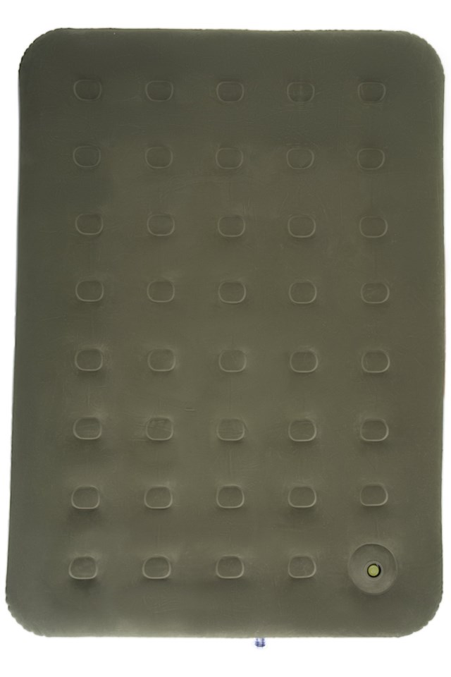 Trandum dobbel luftmadrass m/ pumpe Green Turutstyr - 1