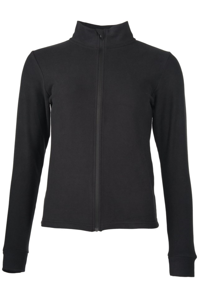 Molladalen Supersoft fleecejakke Black Dame - 1