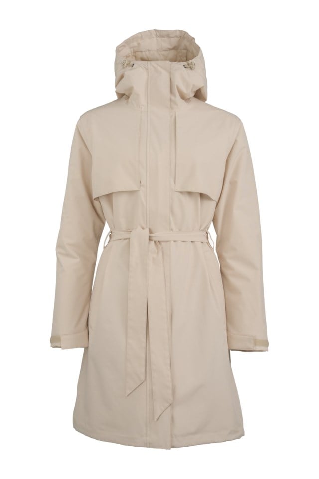 Fredrikstad isolerende vanntett trenchcoat Beige Dame - 1