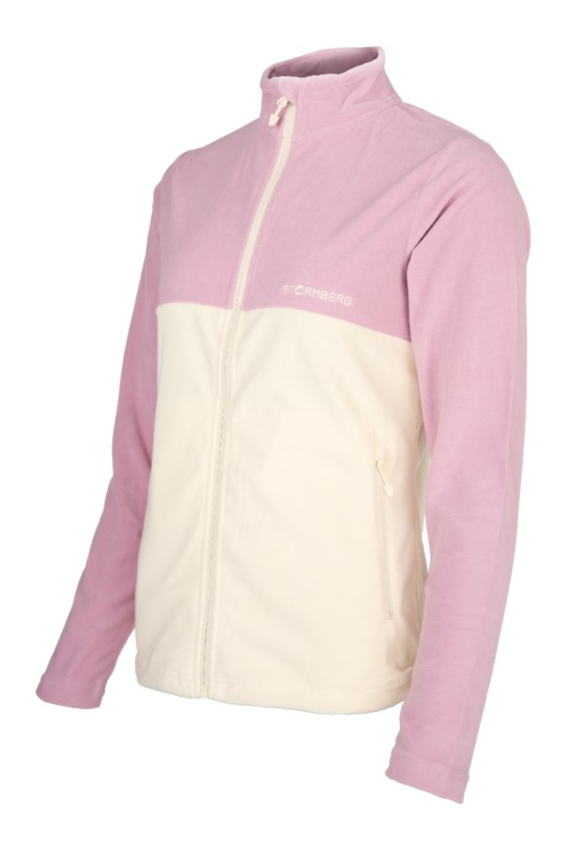 Utvær fleecejakke Beige|Pink Dame - 1