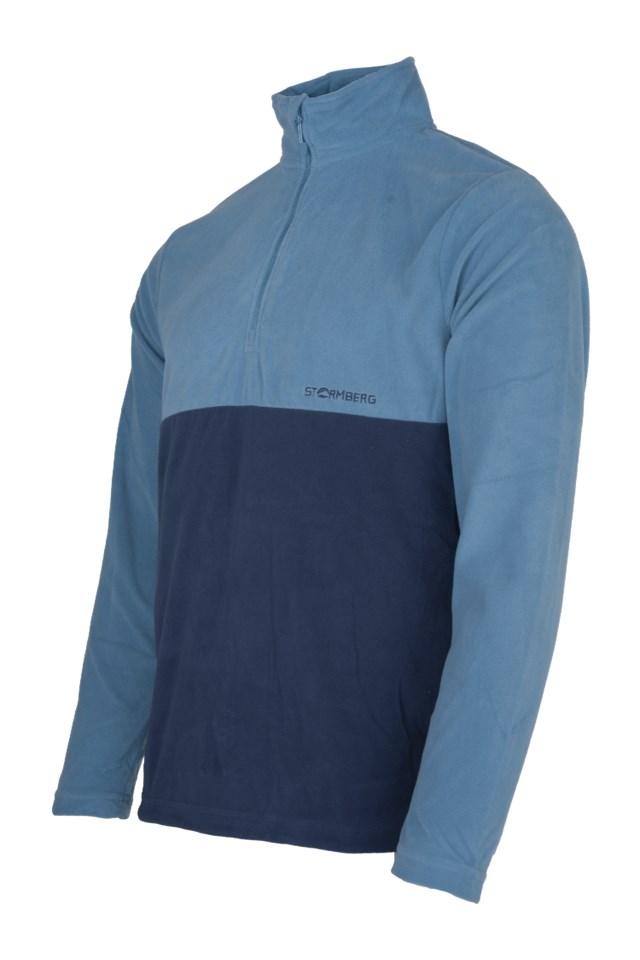 Utvær Half Zip fleecegenser Blue Herre - 1