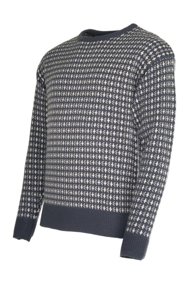 Havstril Islender strikkegenser Grey Herre - 1