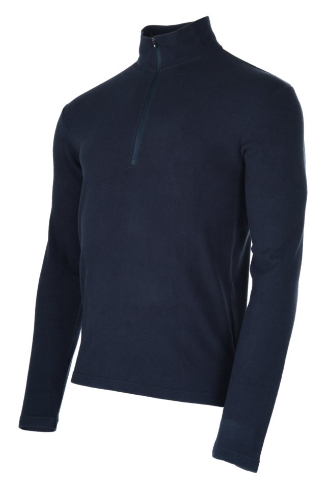 Malangen Supersoft Half Zip fleecegenser herre Blue Herre - 1