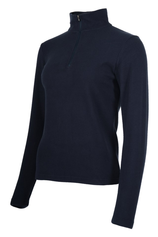 Malangen Supersoft Half Zip fleecegenser Blue Dame - 1